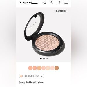 MAC Extra Dimension Skinfinish highlighting powder in shade Double-Gleam NEW